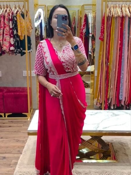 Latest Trend Elegant Ready to Wear Embroidered Sarees Blouses Shop the New Collection 