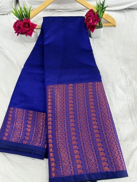 Latest Trendy Pure Mercerised Copper Silk Saree  Silk Sarees Wholesale