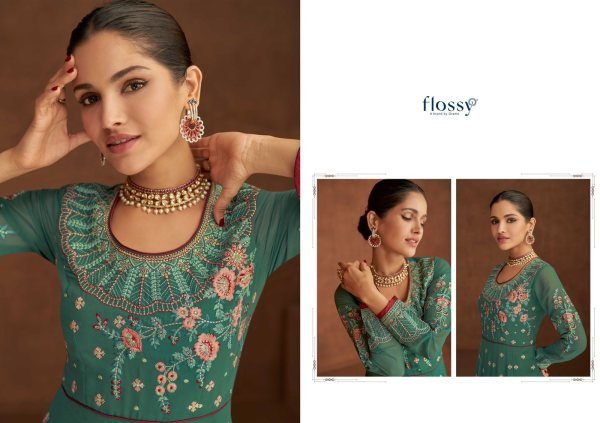 Launched New Brand Heavy Anarkali Collection Brand By Gramo Anarakali Gown Wholesale