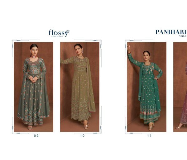 Launched New Brand Heavy Anarkali Collection Brand By Gramo Anarakali Gown Wholesale