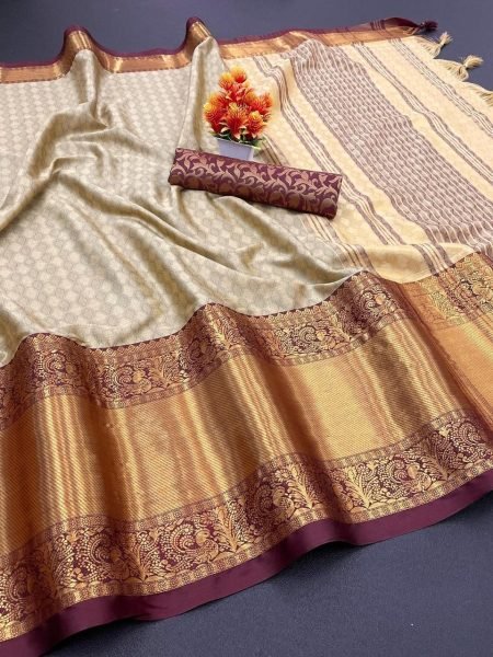  Launching mercerised cotton Aura  silk Saree Cotton Sarees Wholesale
