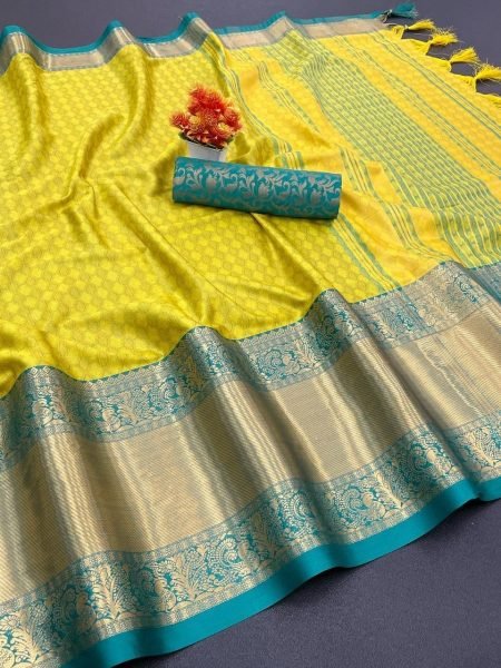  Launching mercerised cotton Aura  silk Saree Cotton Sarees Wholesale
