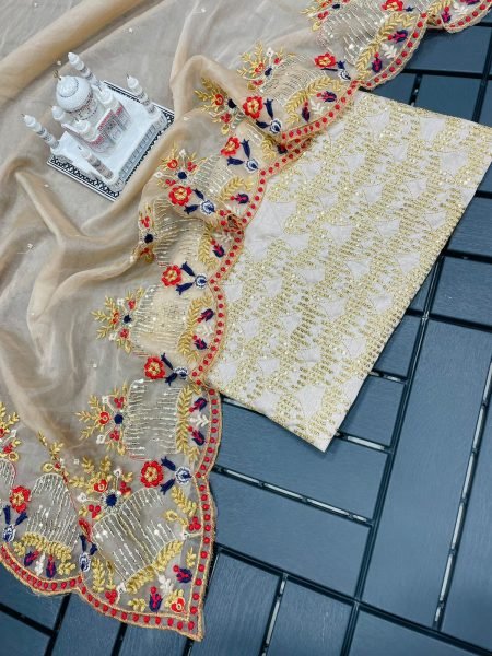 Launching new superhit trending embroidered saree Bollywood Fancy Sarees Wholesale