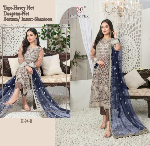 launching Pakistani Heavy Net With Embroidery Sequence Work Suit Collection  Pakistani Suits Wholesale