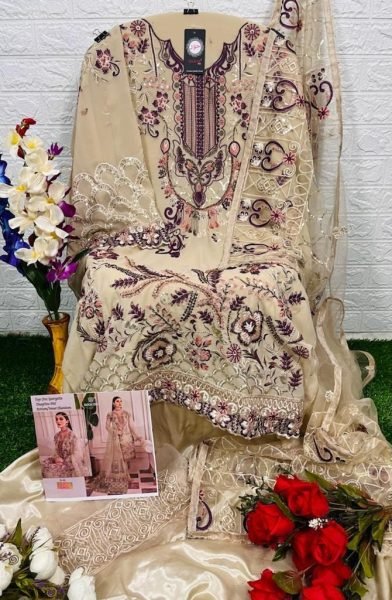  launching Pakistani  New Concept  Fox Georgette Suit Pakistani Suits Wholesale