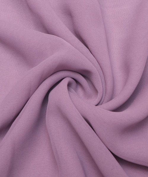 Lavender Colour Plain Georgette Fabric Plain fabric