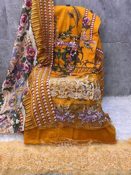 Lawn Cotton Heavy Designer Pakistani Salwar Suit At Low Price Buy From Royal Export Pakistani Suits Wholesale