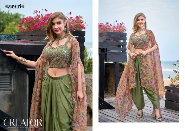 Liana new collection  Dhoti Suit Collection  Wedding Bridal Dress Wholesale