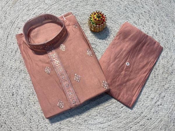 Light Colors Men’s Traditional Soft Heavy Silk Kurta Pajama Set 2026 Kurta Pajama Wholesale