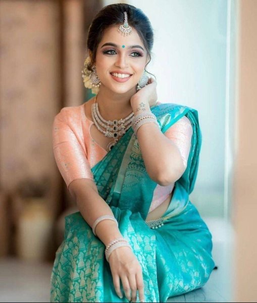 Litchi Silk South Indian Saree Silk Sarees Wholesale