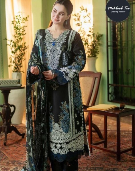  Luxurious Pure Lawn Cotton Salwar Suit  