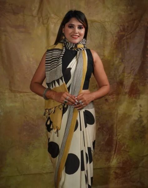 Pure Satin Silk Saree with Glossy Finish  &  Blouse Perfect for Weddings Silk Sarees Wholesale