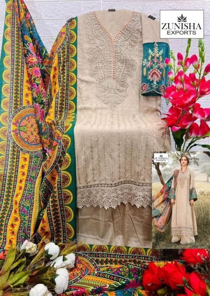 Luxury Look Ethnic Heavy Embroidery Rayon Kurta with Digital Print Dupatta  Cotton Chiffon Options  Pakistani Suits Wholesale