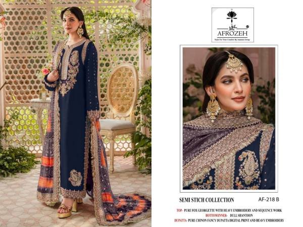 Luxury Pure Georgette Embroidered Pakistani Suits at Wholesale Price Embroidery Suits Wholesale
