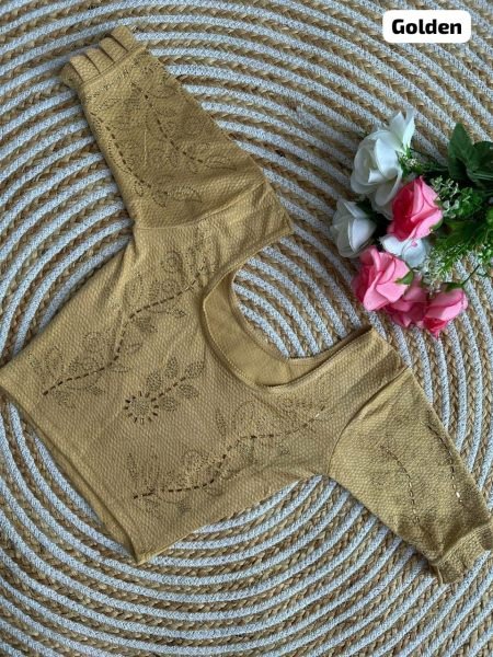 Lycra Stretchable Blouse Blouse Collection