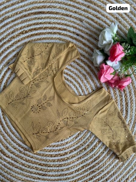 Lycra Stretchable Blouse Blouse Collection
