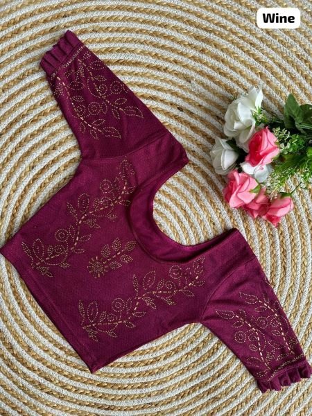 Lycra Stretchable Blouse Blouse Collection