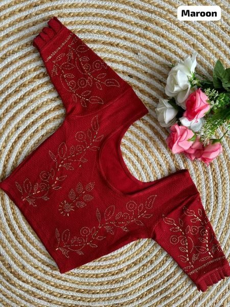 Lycra Stretchable Blouse Blouse Collection