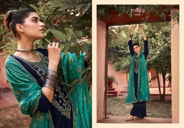 Maisha Embrodery Designer Plazzo Suit  Designer Plazzo Salwar Suits Wholesale