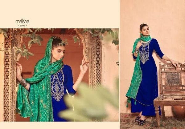 Maisha Embrodery Designer Plazzo Suit  Designer Plazzo Salwar Suits Wholesale