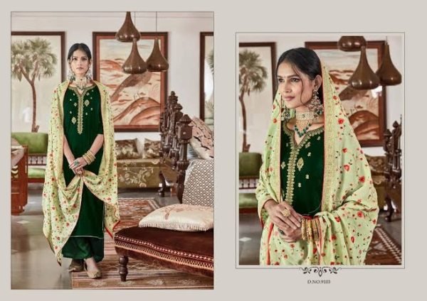 Maisha Embrodery Designer Plazzo Suit  Designer Plazzo Salwar Suits Wholesale