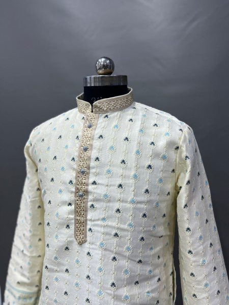 Manyavar catlogue Heavy Jacquard Silk Kurta Pajama Collection Kurta Pajama Wholesale