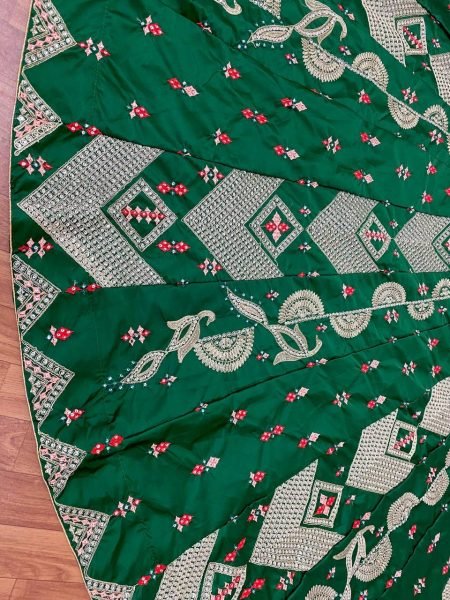  Marriage Special Green Colour Wedding Lehenga Choli Designer Lehenga Choli