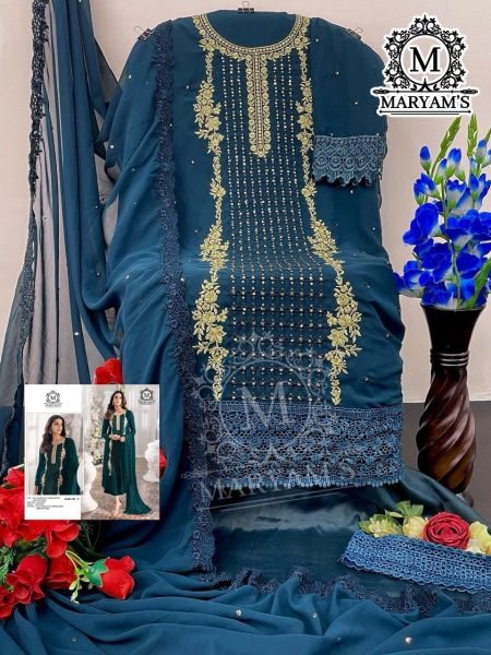 Maryams Wholesale Pakistani Salwar Kameez Dazzling Georgette Suits Pakistani Suits Wholesale