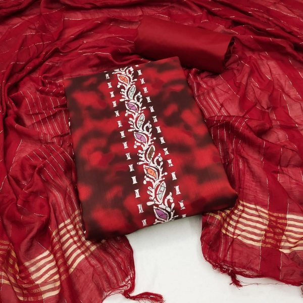 Mashlin Print Exclusive Dress Material Suit  For Women Punjabi Dress Materials Wholesale