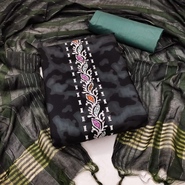 Mashlin Print Exclusive Dress Material Suit  For Women Punjabi Dress Materials Wholesale