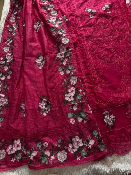 Mehboob Tex Pure Cotton Heavy Embroidered Pakistani Salwar Suit at Wholesale Pakistani Suits Wholesale