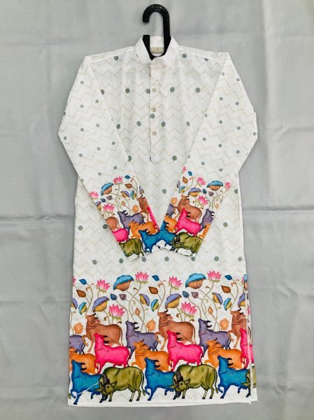 Men Embellished Festive Cotton Straight Kurta Ideal for Weddings  Kurta Pajama Wholesale