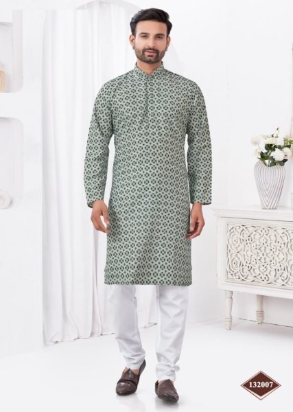 Men's Kurta Pajama Collection | Men's Digital Print Rayon Cotton Kurta Sets At Wholesale Rate Kurta Pajama Wholesale