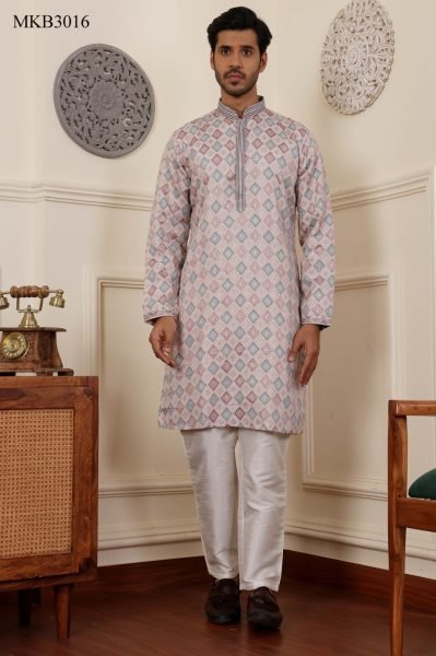 Men's Rajwadi Kurta Set Vol 01 - Festive Wear Collection Kurta Pajama Wholesale