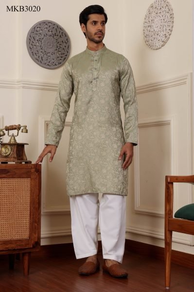 Men's Rajwadi Kurta Set Vol 01 - Festive Wear Collection Kurta Pajama Wholesale