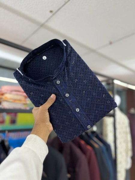 Mens Cotton Rayon Kurta Pajama  Kurta Pajama Wholesale