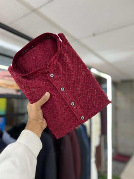 Mens Cotton Rayon Kurta Pajama  Kurta Pajama Wholesale