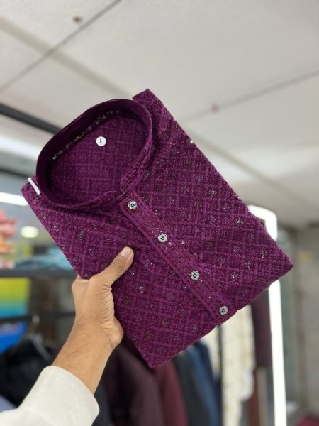 Mens Cotton Rayon Kurta Pajama  Kurta Pajama Wholesale
