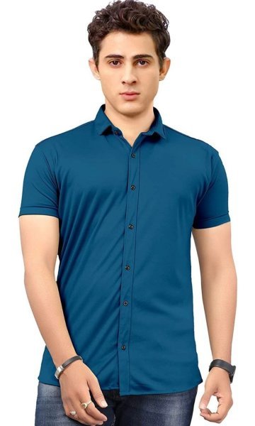 Mens Exclusive Lycra Strachable Shirt Mens Shirt