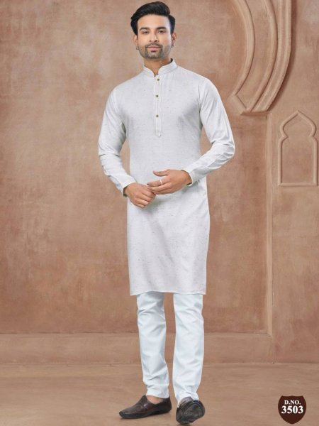 Mens Kurta Pajama Set in Pure Cotton Affordable Ethnic Wear at Low Price