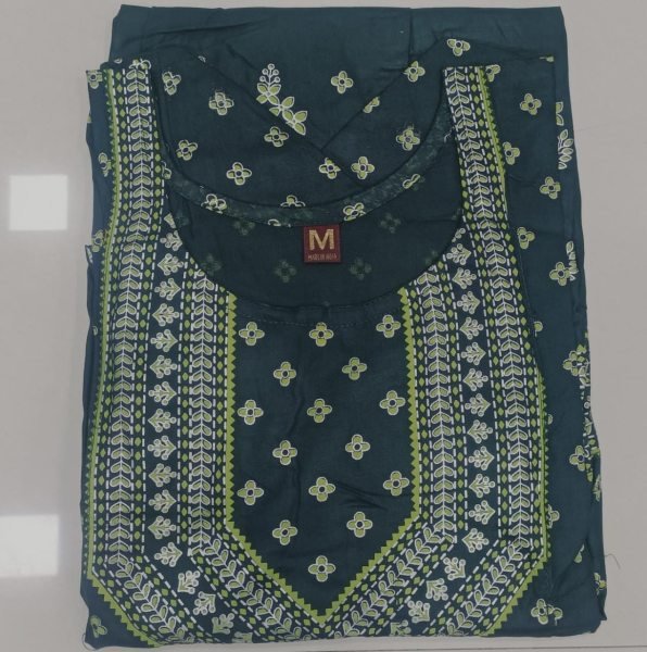 Multi Color Heavy Reyon Kurti  Printed Kurtis