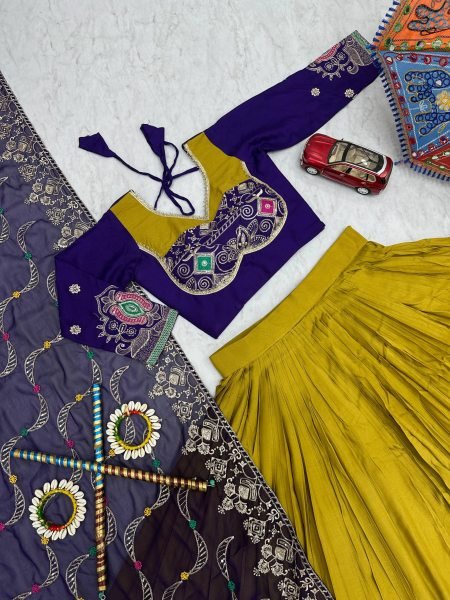 Navratri Special Lehenga Choli and Mens Kurta Couple Combo at Wholesale Price Navratri Lehnega Choli