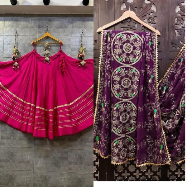 Navratri Special Garba Night Desinger Lehenga Choli  Navratri Lehnega Choli