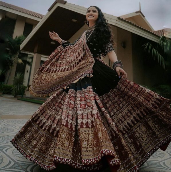 Navratri Special Muslin Cotton Printed Lehenga Choli Navratri Lehnega Choli
