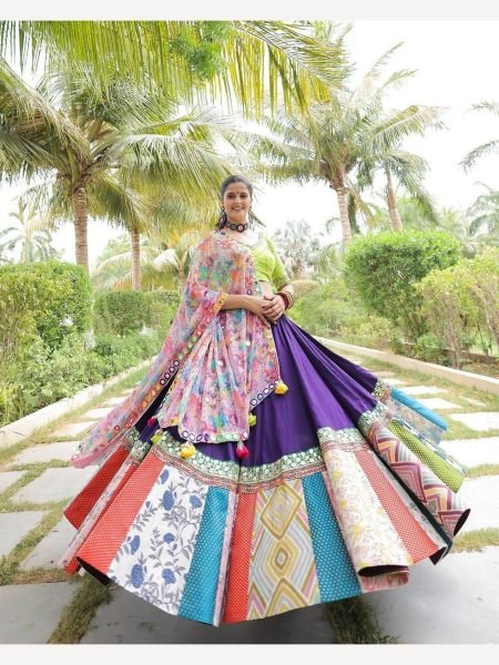 Navratri Special Pure Rayon Lehenga Choli  Navratri Lehnega Choli