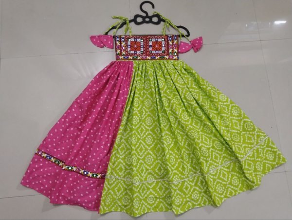 Navratri Special Reyon Gamthi Work  Girls Collection  Girls Wear