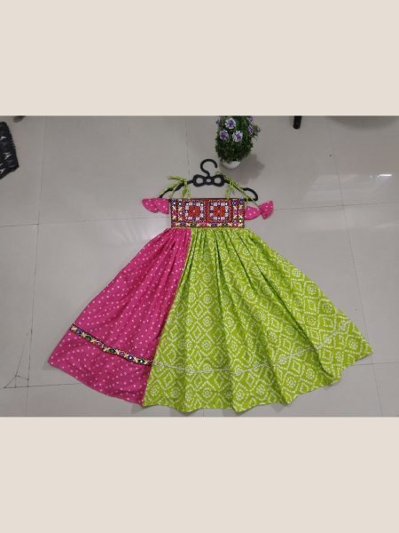Navratri Special Reyon Gamthi Work  Girls Collection  Girls Wear