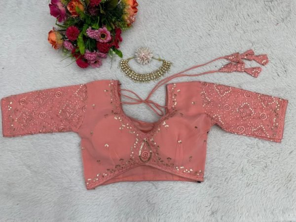 New Arrival Fox Georgette And Embroidery Work Lehenga Choli Designer Lehenga Choli