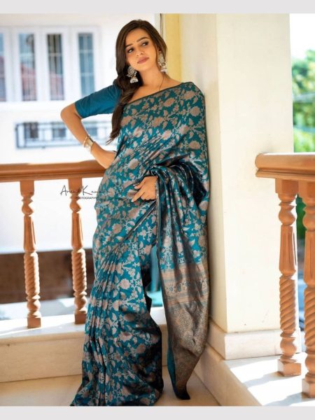 New Arrival Soft Lichi Silk Saree  Banarasi Saree Wholesale