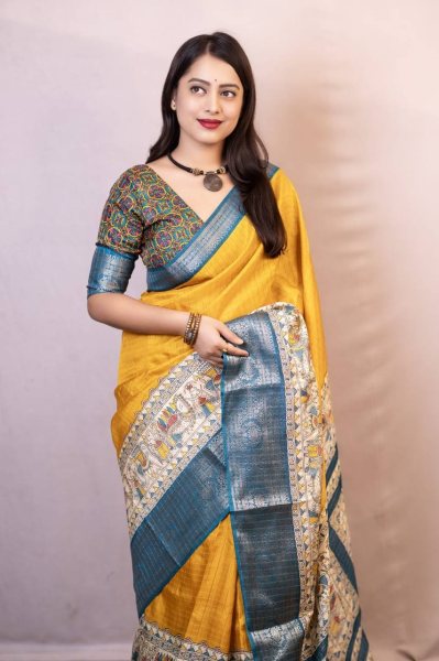 New Arrivals  Lightweight Mangalagiri Dola Sarees with Weaving checks  zari borders  and rich Kalamkari pallu South Indian Saree 